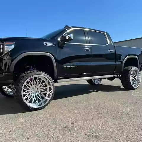 Forged Truck Wheels Alloy Rims 20-24 Inch 8x170 5x139.7 6x139.7 Custom for C10 F150 Pickup Truck Off