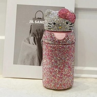 Unisex New Style High-value Diamond Cup Warm Portable Water Cup 3 KT Trendy Warranty 16 Stainless St