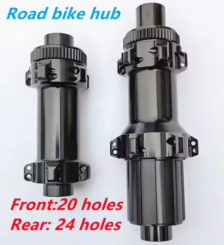 Glossy Front 20/Rear 24 Holes Bicycle Hub Factory Wholesale Road Bike Hub Road Bike Hub 9 10 11S Roa