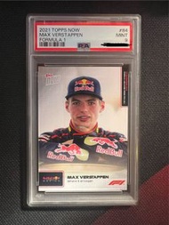 2021 Topps Now Max Verstappen F1 賽車卡 PSA 9