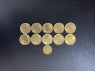（78年10枚大壹毫）香港硬幣英女王伊利沙伯二世 1978年大一毫 Government of Hong Kong Coin Queen Elizabeth ll 1978 $0.1