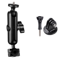 Car Camera Mount Support Articulated Vehicle Headrest Action Cam Cradle Bracket Holder for Go Pro