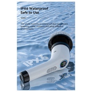 Electric Cleaning Brush Scrubber Cordless Cleaning Brush Cordless 2 Gears Clean 7 Replaceable Brush 