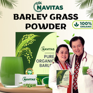 ORIGINAL NAVITAS Barley Grass Powder Barley Grass Weight Loss Organic 100% Natural Pure Barley Grass Low Sugar Level Body Detox Diet Barley Healthy Food Barley Grass Powder Willy Ong 20PCS/BOX