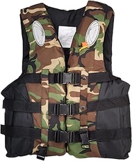 Swim Jacket - Adjustable Life Vest for Adult and Kid, Water Sports Buoyancy Aids Kayak Jacket with W