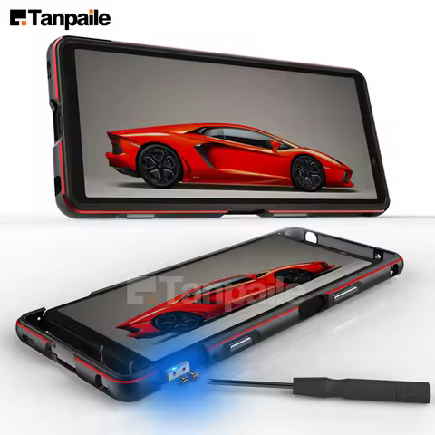 Luxury Ultra-Thin Aluminum Metal Bumper for Sony Xperia 5 V 5V 10V 1V case Lock Magnet Cover Capa fu