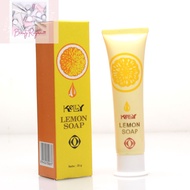 Kelly lemon Soap BPOM Original / Sabun perbersih wajah Kelly/kelly lemon soap/sabun kelly/sabun kell