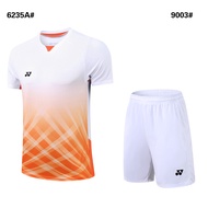 เสื้อยืดเครื่องแบบแบดมินตัน Yonex เสื้อเจอร์ซีย์แห้งเร็วเสื้อสำหรับทั้งหญิงและชาย2021ใหม่