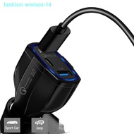 100% Quality◎₪QC 3.0 USB C Car Charger 3-Ports Quick Charge 3.0 Fast Charger for Car Phone Charging 