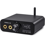 TempoTec M3 HiFi USB DAC,5.2 Bluetooth DAC,Headphone Amplifier 4.4mm,Long Transmission Distance Blue