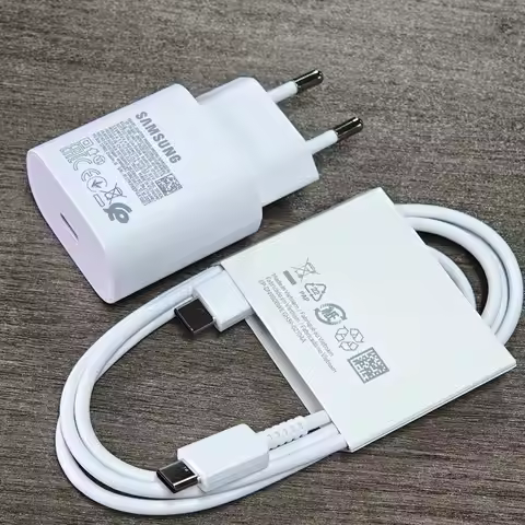 Samsung A17 A37 A57 A56 25W Charger PD Super Fast Charge Adapter For Galaxy S20 S21 S22 S23 S24 S25 