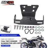 For Yamaha FZ6R XJ6 License Plate Holder XJ6 F/FA N/S/SA Diversion Motorcycle Accessories Tail Tidy 