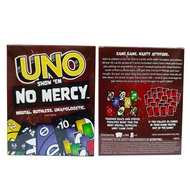 [shanc] hot Uno No mercy Game Board Games UNO Cards Table Family Party Entertainment UNO Games Card 