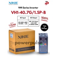 【100% Original + 1 Year Warranty】XINJE VH1-40.7G / 1.5P-B Inverter | 0.75KW / 1.5KW 3PH 380-480V VFD