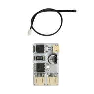 DIY Fan Temperature Control Board Automatic Fan Controller LED Fan Speed Control Step-down Type Moto