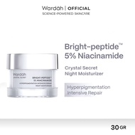 WARDAH Crystal Secret Bright Activating Night Moisturizer - Night Cream | Facial Moisturizer