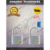 2PCS 50MM YALE MASTER KEY Y120/50/127/2 WET CONDITION PADLOCK WITH