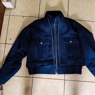 Double Zipper Denim Jacket Bytemmaprasetyo(Second)
