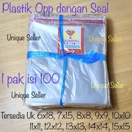 Opp Plastic Bread Crackers (SEAL/LEM) 6x18 7x15 8x15 8x8 10x10 11x11 12x12 13x13 14x14 15x15 cm cont