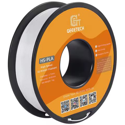 GEEETECH High-Speed PLA Filament 1.75mm 1kg 1 spool, Fast Curing, Better Liquidity, HS-PLA High-Spee