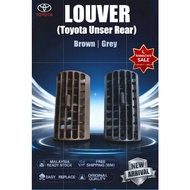 Toyota Unser All Year Rear•Belakang • Aircond Grille • Vent • Louver • Outlet (Brown / Grey) (1Pcs)