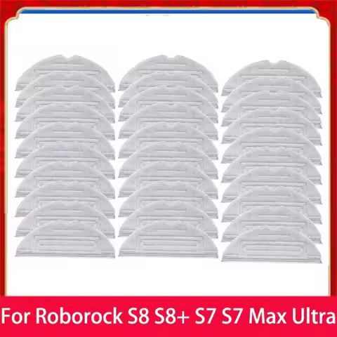 Mop Cloth For Roborock S8 S8+ / S7 S7+ S7 Max Ultra S7 MaxV S7 MaxV Plus S7 MaxV Ultra Robot Vacuum 