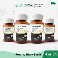 Protriva Black Seeds [ 4 กระปุก] โปรทิว่า แบล็คซีดส์ น้ำมันงาดำแท้100 แก้ปวดเข่า บำรุงกระดูก น้ำมันง