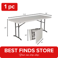 Lifetime 6 feet Adjustable Folding Table | Foldable