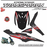 Transparent Spin Sticker Uv Striping Star New Product