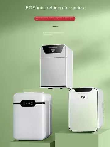 220V EOS Mini Compact Refrigerator for Bedroom, Dorm Room, Office and Travel CAB