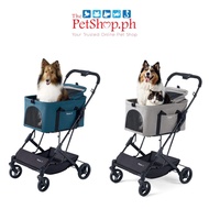 IBIYAYA Travois Tri-Fold Pet Travel System XL Pet Stroller with Detachable Carrier