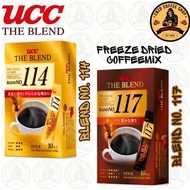UCC THE BLEND FREEZE DRIED COFFEE - THE BLEND NO 114 & 117 - INSTANT COFFEEMIX DRINK