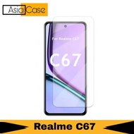 LAYAR Tempered Glass Screen Realme C67 asti Scratch full Cover Glass