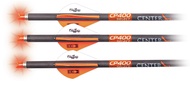 CenterPoint Archery CP400 Select 400-Grain 20_inch Carbon Arrows with Lighted Nocks AXCP4SLN3PK, Pac