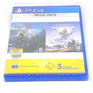God of War - Horizon Zero Dawn Mega Pack (2 Disk) PS4 Game R3