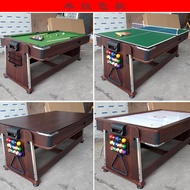 billiard table 7-ft pool table 4 in 1Multi-function American black 8 pool table