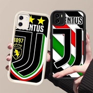GK-34 FCJUVENTUS LOGO Black and white silicone Casing for VIVO Y22 Y33E Y15a Y55S Y33S Y15S Y01A Y01