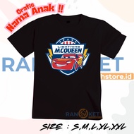 McQueen Racing Car Kids T-Shirt | Latest McQueen Racing Car Kids Clothes FREE NAME ]