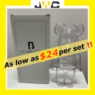 CHEAPEST $24‼️Bearbrick 400% case high quality protection 3D display transparent case magnetic