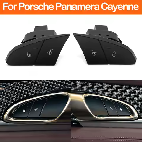 7P5 970 Car Left Right Door Lock Switch Button Assembly For Porsche Panamera Cayenne 92A 958 7PP9621
