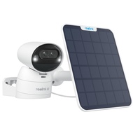Argus Track, 4K PTZ Solar Security Camera, Wireless Outdoor Camera, 6W Adjustable Solar Panel, 2.4/5