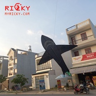 Diều cá mập đen - Diều thả - Đồ chơi mùa hè siêu HOT