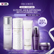 [9.9 Pre-Sale 20th Aug - 5 Sept 2026] DECORTÉ Luxury AQ and Liposome Revitalising Set