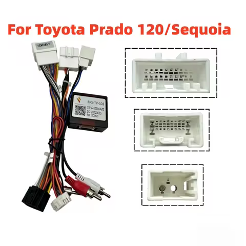 Canbus Box RP5-TY-102 For Toyota Prado 120/ Prius /RAV4/Sienna Sequoia/Lexus RX330 RX350 Android 16 