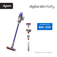 [LAZADA EXCLUSIVE] Dyson Digital  Slim Fluffy Cordless Vacuum Cleaner | Compact | Powerful suction |