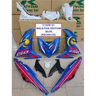 Cover Set Rapido Yamaha Y15ZR V1 V2 Malaysian Edition Accessories Motor Y15 Ysuku Blue White Y15 Mot