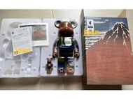 現貨 正版 BE@RBRICK 葛氏北齋 凱風快晴 400%+100% 展場限定