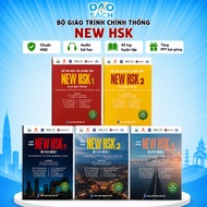 Combo of New HSK 1+2+3 Textbook and Study Handbook & Practice New HSK 1+2 Genuine HSK 3.0 Standard