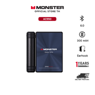 Monster AC530 หูฟังบลูทูธ 6.0 กันน้ำIPX5 ตัดเสียงรบกวน เสี่ยงเบสแน่น สำหรับฟังเพลง โทรศัพท์ และกีฬา 