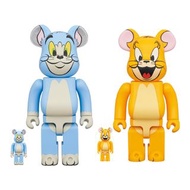 23年1月預訂！全新未開封 Medicom Toy Bearbrick Be@rbrick 100%+400% / 1000% Tom &amp; Jerry (Classic Color)